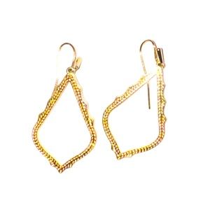 Kendra Scott classy gold drop earrings ⭐️
